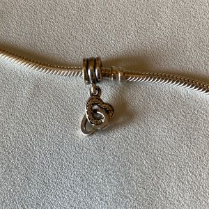 Pandora Interlocking Hearts Dangle Charm
